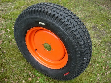 AP - without wheel hub - 6 holes - dimensions of the rim: D=90 mm - I=120 mm - d=13 mm - 31 x 9.5 -16  TT- 6 PR-Ø ext. 770 mm - 