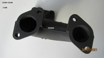 Manifold exhaust Kubota - Kubota : B-10, B4200, B5000, B5001, B5100
Zen-Noh : ZB5000, ZB5001, ZB5100
