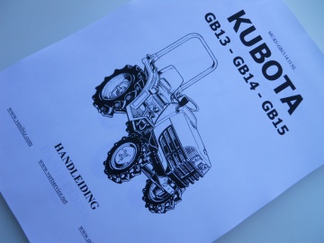 Kubota GB13 - GB14 - GB15