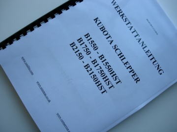 Kubota B1550 - B1750 - B2150