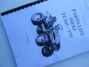 Exploded view Iseki - Iseki : TU165, TU175, TU PP
