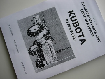 Kubota B1702 - B1902