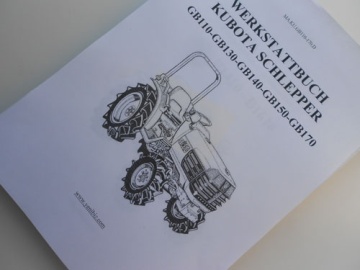 Service manual Kubota in German - Kubota : GB110, GB130, GB140, GB150, GB170
