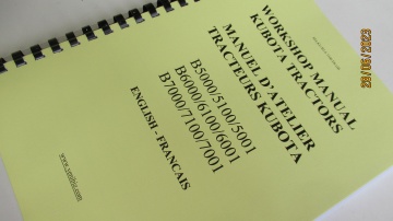 Kubota B5100-6100-7100-5000-6000-7000-5001-6001-7001 - Zen-Noh B5100-6100-7100-5000-6000-7000-5001-6001-7001