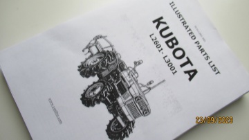 Exploded view Kubota