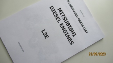 Exploded view Mitsubishi L3E