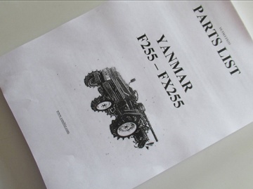 Exploded view Yanmar 