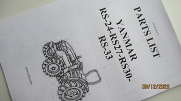 Exploded view Yanmar 